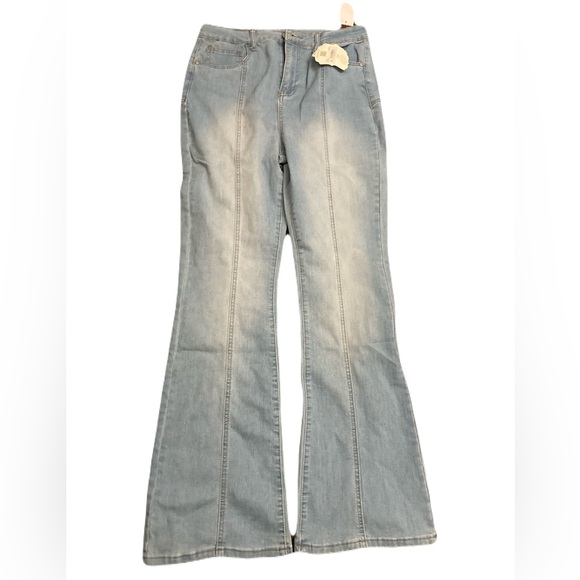 Altar'd State Denim - Altar'd State Light Blue Wide Leg Jeans